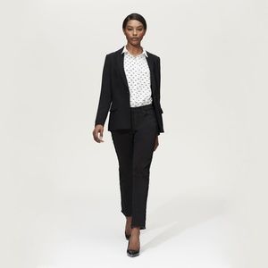 Karl Lagerfeld 1 Button Black Career Blazer
